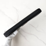 プラダ サフィアーノ レザー 三角プレート ラウンドジップ 長財布 ブラック - NEWSED