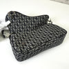 Dior Saddle Trotter 黑色帆布单肩包