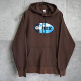 ナイキ エアマックス プリント パーカー フーディ ブラウン - NEWSED