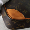 Louis Vuitton Monogram Danube 棕色皮革单肩包