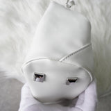 メゾンマルジェラ エムエムシックス レザー ジャパニーズバッグ ショルダーバッグ ホワイト - NEWSED