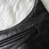 Prada 黑色皮革单肩包