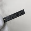 Loewe Anagram Dice Leather Personalized Charm in Black