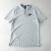 Nike 徽标短袖 Polo 衫 灰色