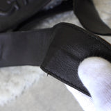 サルバトーレ・フェラガモ ダブル ガンチーニ ナッパレザー ワンショルダーバッグ ブラック - NEWSED