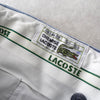 Lacoste 徽标贴片灯芯绒裤子（蓝色）