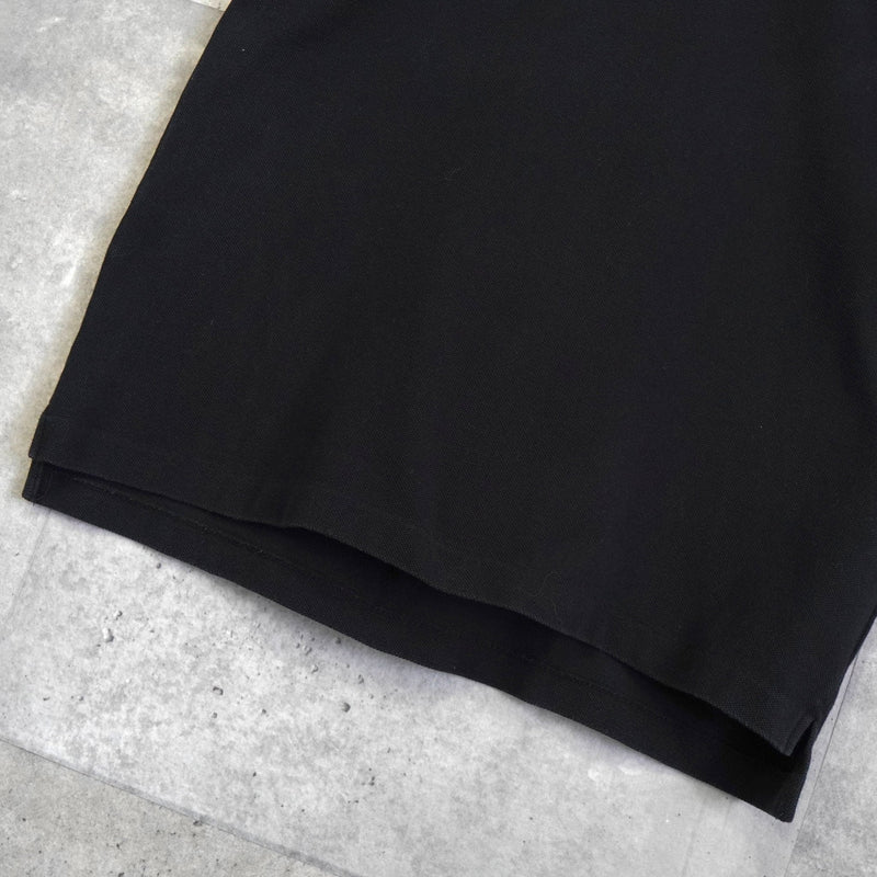 プレイ コムデギャルソン ハート ロゴ 半袖ポロシャツ ブラック - NEWSED