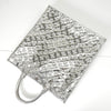 Louis Vuitton Sac Plat Minoir 银色手提包