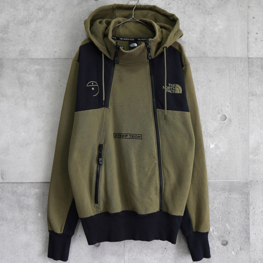 The North Face Hoodie Steep Tech Logo Embroidery Khaki