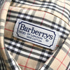 Burberry Vintage Nova 象牙白格纹短袖衬衫