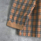 バーバリー ヴィンテージ ノバチェック 長袖シャツ パジャマシャツ ベージュ - NEWSED