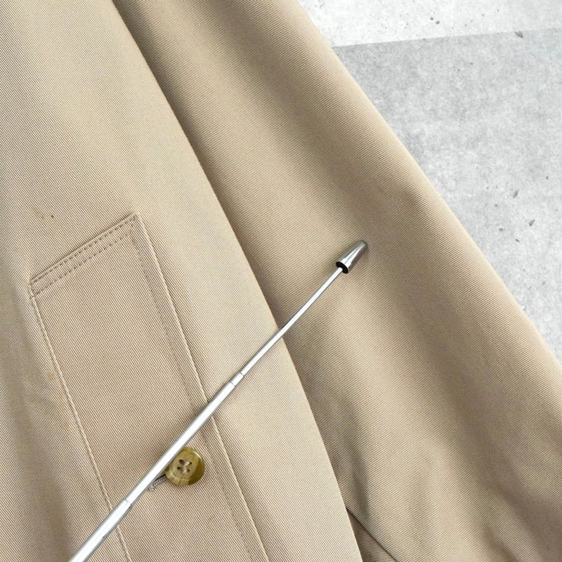 バーバリー ヴィンテージ ノバチェック裏地 ステンカラコート ベージュ - NEWSED