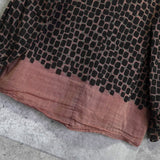 ドリス ヴァンノッテン シルク 総柄 長袖シャツ ブラウン - NEWSED