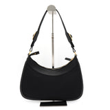 グッチ ジャッキー ワンショルダーバッグ キャンバス / レザー ブラック - NEWSED