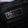 Prada Pocono Tessuto 尼龙黑色三角形徽标手拿包