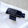 Polo Ralph Lauren logo short-sleeved polo shirt in white