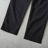 メゾンキツネ 薄手 ツータック イージースラックス ブラック - NEWSED