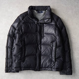 フレッドペリー ダウンジャケット ロゴ 刺繍 ブラック | ブランド古着