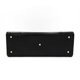 ヴィヴィアン ウエストウッド オーブ レザー ハンドバッグ 自立型 ブラック - NEWSED