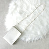 Jil Sander Tangle 白色小号皮革单肩包