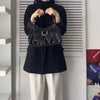 Gucci Abbey Guccissima 黑色单肩包