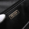 Prada 黑色缎面帆布串珠单肩包