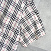 Burberry London Nova 象牙白格纹短袖衬衫