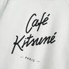 Maison Kitsune Cafe Kitsune 印花运动衫 象牙色
