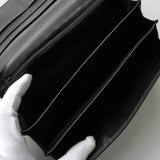 プラダ サフィアーノ レザー 二つ折り長財布 ブラック 箱付き - NEWSED