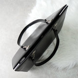 カルティエ パンテール レザー チェーン トートバッグ ブラック - NEWSED