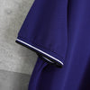 Prada 橡胶徽标海军蓝短袖 Polo 衫