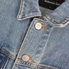 Anderson Bell Back Print Denim Jacket Blue