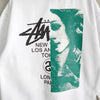 Stussy Venus 世界巡回演唱会徽标连帽衫白色