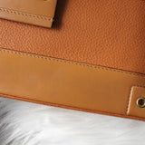 ディオール レザー ハンドバッグ 自立型 キャメル - NEWSED