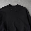 Maison Margiela 女士黑色徽标刺绣短款卫衣