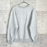 エムブラー ドッグ 刺繍 スウェット グレー - NEWSED