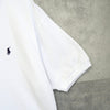 Polo Ralph Lauren logo short-sleeved polo shirt in white