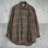 バーバリー ヴィンテージ ノバチェック 長袖シャツ カーキ