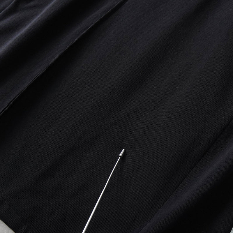 ワイズ ヨウジヤマモト ダメージ加工 スーパーロングコート ブラック - NEWSED