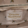 ヴィヴィアン ウエストウッド オーブ レザー ハンドバッグ 自立型 ブラック