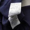 Maison Kitsune College Logo Sweatshirt Cardigan Navy