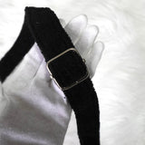 シャネル ココマーク パイル地 ノベルティ ショルダーバッグ ブラック - NEWSED