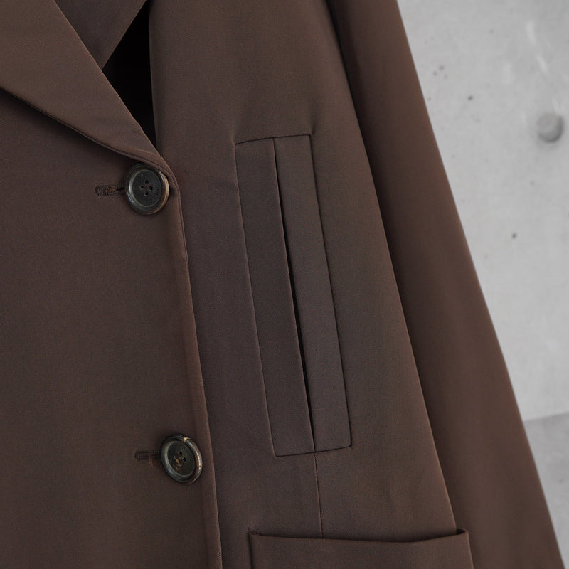 プラダ フォックス ファー チェスターコート ファー取り外し可能 レディース ブラウン - NEWSED