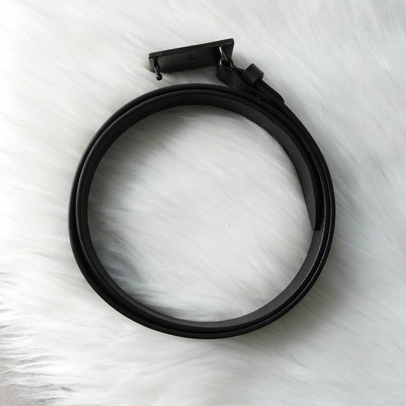 ヴィヴィアン ウエストウッド オーブ レザー ベルト ブラック - NEWSED