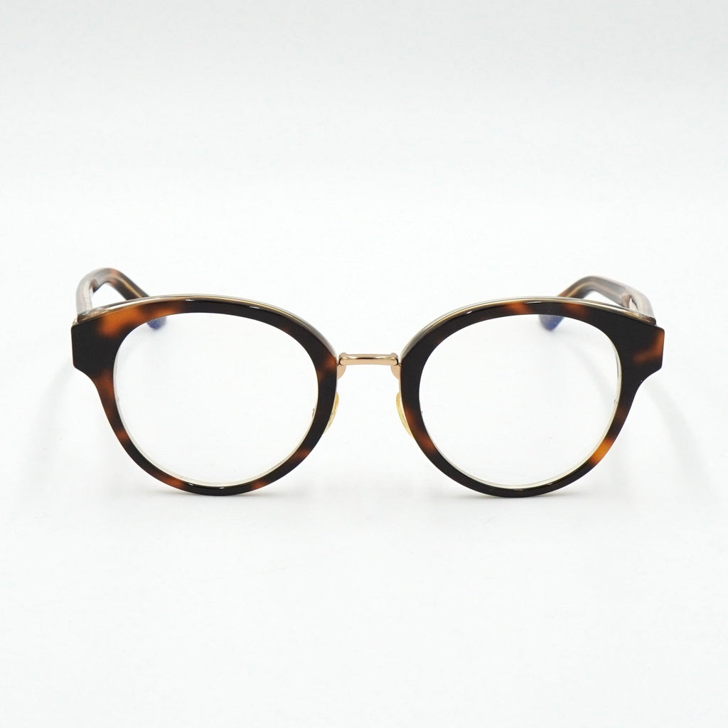 Dior tortoiseshell glasses, no prescription, brown