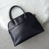 Jil Sander freestanding leather handbag in navy