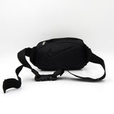 ナイキ ロゴ ウエストポーチ ボディバッグ ブラック - NEWSED