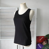 エムエムシックス メゾンマルジェラ バックオープン タンクトップ ノースリーブ ブラック レディース タグ付き未使用品 - NEWSED