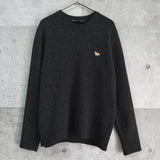 メゾン キツネ フォックス ニット セーター グレー - NEWSED