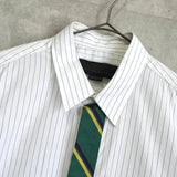 ステラマッカートニー ストライプ柄 長袖シャツ ホワイト - NEWSED